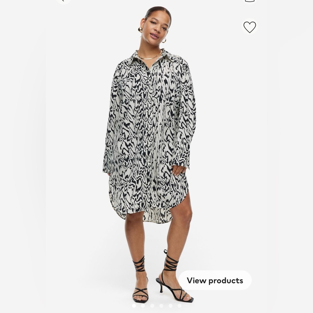 H&M Shirt dress in size M